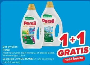 Carrefour Gel by Silan Persil aanbieding
