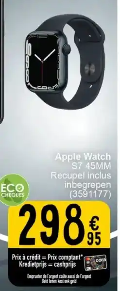 Cora Apple Watch S7 45MM aanbieding