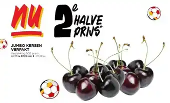 Jumbo KERSEN VERPAKT 500GRAM aanbieding