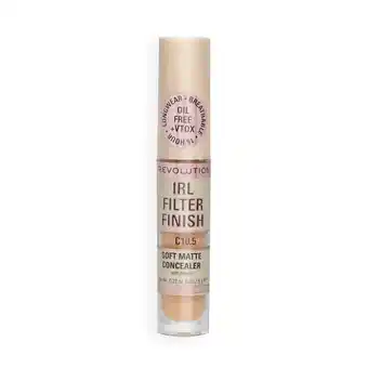 LOOKFANTASTIC Makeup Revolution IRL Filter Finish Concealer 6g (Various Shades) - C10.5 aanbieding