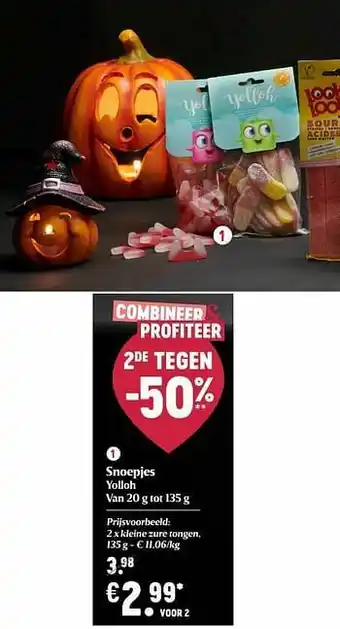 Snoepjes yolloh kleine zure tongen