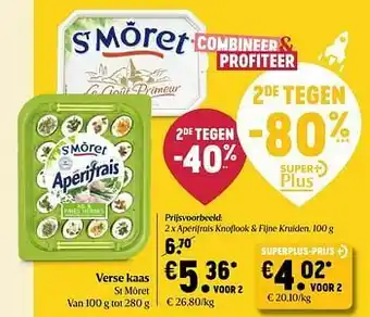 Delhaize Apérifrais knoflook + fijne kruiden aanbieding