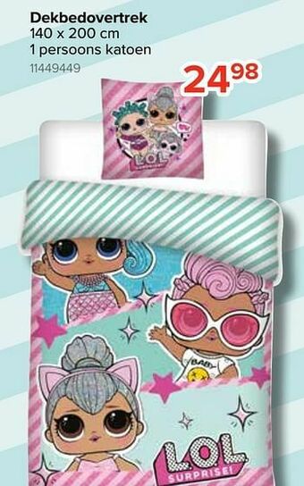 Euroshop Dekbedovertrek aanbieding