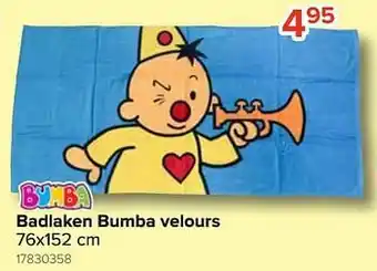 Euroshop Badlaken bumba velours aanbieding