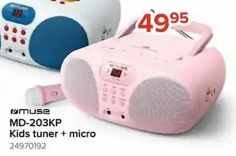 Muse md-203kp kids tuner + micro