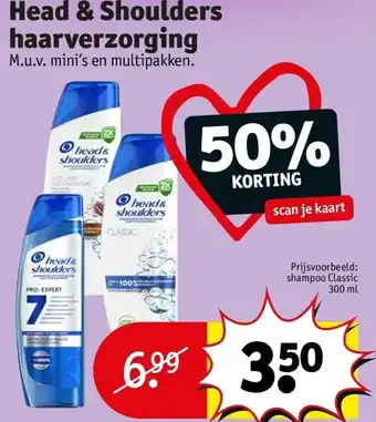 Kruidvat Head & Shoulders haarverzorging aanbieding
