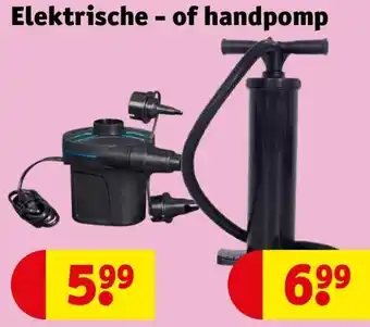 Kruidvat Elektrische - of handpomp aanbieding