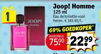 Kruidvat Joop! Homme aanbieding