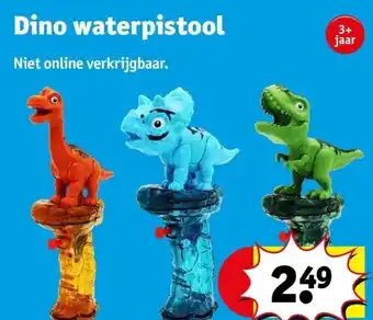 Kruidvat Dino waterpistool aanbieding
