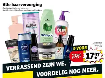 Kruidvat Alle haarverzorging aanbieding