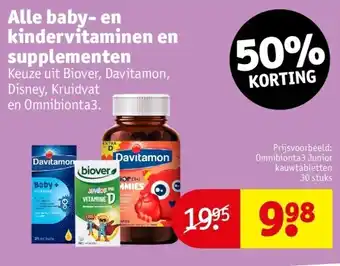 Kruidvat Alle baby- en kindervitaminen en supplementen aanbieding