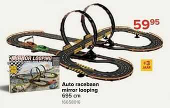 Euroshop Auto racebaan mirror looping aanbieding