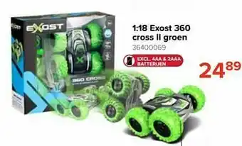 1:18 exost 360 cross ii groen