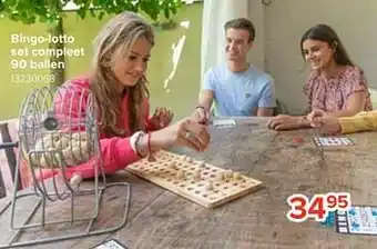 Bingo-lotto set compleet 90 ballen