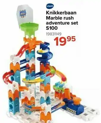 Euroshop Knikkerbaan marble rush adventure set s100 aanbieding
