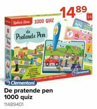 De pratende pen 1000 quiz
