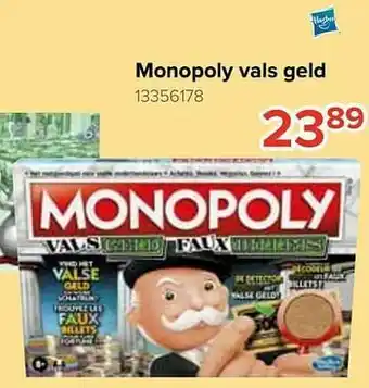 Monopoly vals geld
