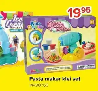 Euroshop Pasta maker klei set aanbieding