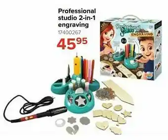 Professional studio 2-in-1 engraving