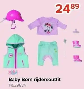 Euroshop Baby born rijdersoutfit aanbieding