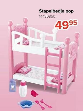 Euroshop Stapelbedje pop aanbieding