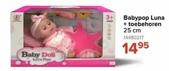 Babypop luna + toebehoren