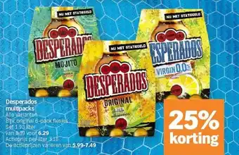 Albert Heijn Desperados multipacks aanbieding