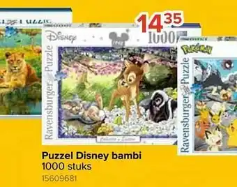 Euroshop Puzzel disney bambi aanbieding