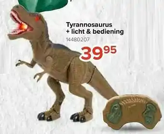 Euroshop Tyrannosaurus + licht + bediening aanbieding