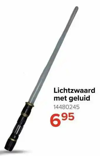 Lichtzwaard met geluid