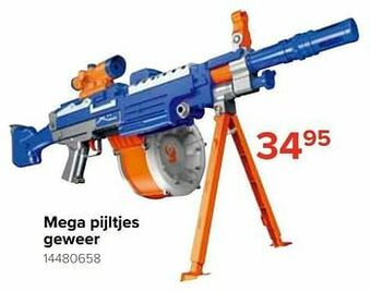 Euroshop Mega pijltjes geweer aanbieding