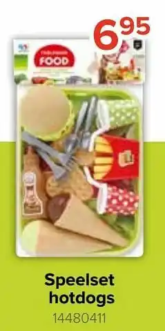 Euroshop Speelset hotdogs aanbieding