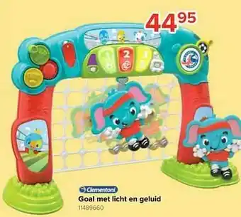 Goal met licht en geluid