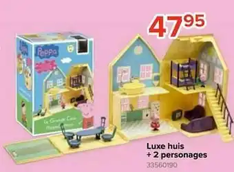 Euroshop Luxe huis + 2 personages aanbieding