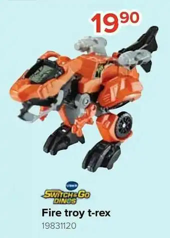 Fire troy t-rex