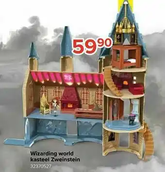 Euroshop Wizarding world kasteel zweinstein aanbieding