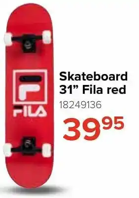 Skateboard 31`` fila red