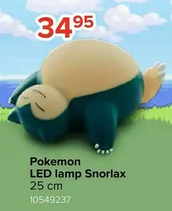 Pokemon led lamp snorlax