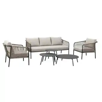 Leen Bakker Loungeset Paris Montreal - 6-delig aanbieding
