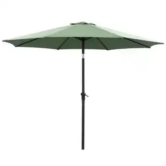 Leen Bakker Parasol Dorado tilt - groen - Ø300 cm aanbieding