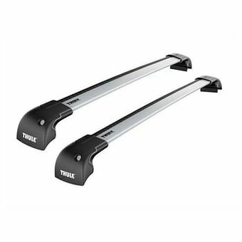Auto5 2 aerodynamische dakdragers THULE Wingbar Edge 9592 in aluminium aanbieding