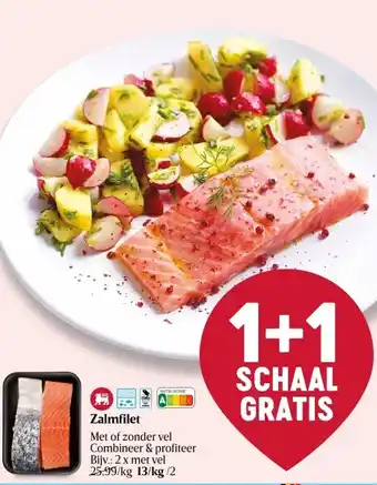 Delhaize Zalmfilet aanbieding