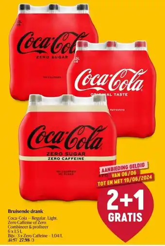 Delhaize Bruisende drank aanbieding