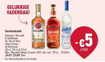 Delhaize Sterkedrank aanbieding