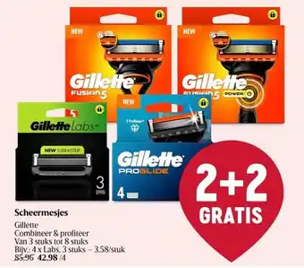 Delhaize Scheermesjes aanbieding
