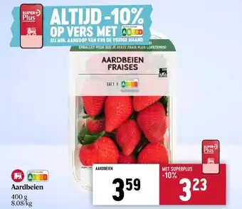 Delhaize Aardbeien aanbieding