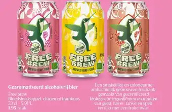 Delhaize Gearomatiseerd alcoholvrij bier aanbieding