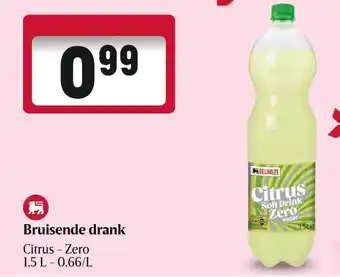 Delhaize Bruisende drank aanbieding