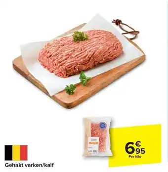 Carrefour Market Gehakt varken/kalf aanbieding
