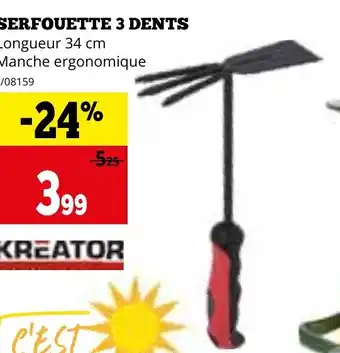 KREATOR SERFOUETTE 3 DENTS